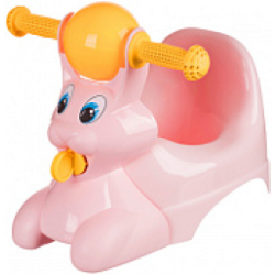 PH. Горшок детский в форме игрушки "Зайчик" "Lapsi" 420х290х310 мм (светло-розовый)