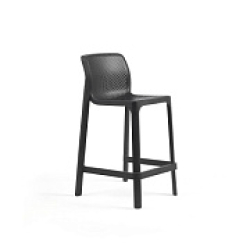 N.Стул барный NET STOOL MINI антрацит