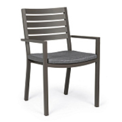 BZ. Стул HELINA COFFEE YK14 CHAIR W-ARMR W-CUSH