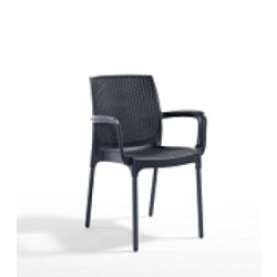 NV.Кресло SUNSET RATTAN antracite (антрацит)