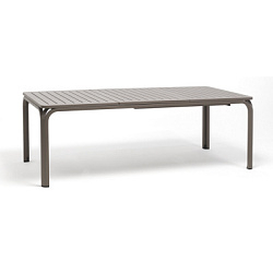 N. Стол ALLORO 210 EXTENSIBLE  tortora