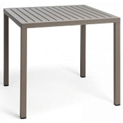 N. Стол CUBE 80x80 TORTORA
