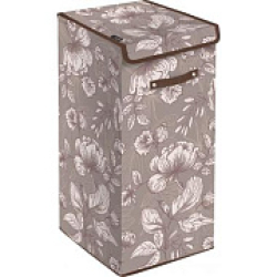Nk.Корзина для белья с крышкой Haushalt  HSC1/F  flowers