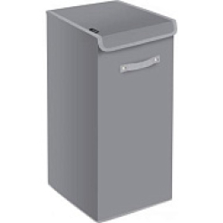 Nk.Корзина для белья с крышкой Haushalt HSC2/GR gray