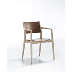 NV. Кресло PONTE cappuccino/desert brown (капучино-песочный)